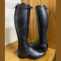 DENIRO S3311 PLAIN STRAIGHT TOP BOOT & GARTER STRAPS